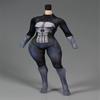 Fremego 1/6 Scale Female Clothes,Female Tight Stretch Bodysuit Jumpsuit Outfit Clothing for 12inch PH TBL JO Seamless Action Figure Body (H) view 2