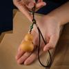 qbodp Gourd Shape Car Keychain for Men,Car Key Pendant Aesthetics Ornament Keychain Accessories Bag Wallet Decoration Pendant view 2
