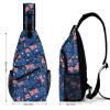 Linkasi Australia Flag Sling Bag Chest Backpack Messenger Bag for Travel Hiking view 2