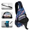 Linkasi Australia Flag Sling Bag Chest Backpack Messenger Bag for Travel Hiking view 4