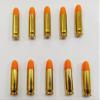 38 Super Snap caps - Dummy Training Rounds - Set of 10 (Orange & Brass) view 2