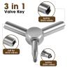 SKMYL Airsoft Valve Key and Tool for Open GBB Pistol, Magazine, Keys AEG KSC WA Etc, Airgun Aeg view 2