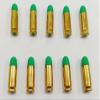 38 Super Snap caps - Dummy Training Rounds - Set of 10 (Green & Brass) view 2