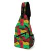 Linkasi Guinea-Bissau Flag Sling Bag Chest Backpack Messenger Bag for Travel Hiking view 1