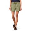 Amazon Essentials Women's Cotton Shorts Mid-Rise Pull-On, Relaxed-Fit, Light Olive, Small view 1