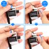 PETKNOWS Metallic Handheld Mechanical Counter Clicker, 5 Pcs 4-Digital Number Tally Click Counter for School Event Golf Sports Office Stadium view 3