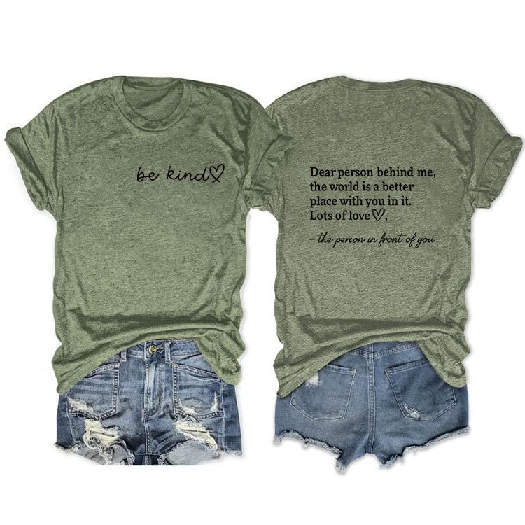 You Matter Shirt to The Person Behind Me Vneck Tee You are Amazing Beautiful and Enough T-Shirt to The Person Behind Me You are Amazing Beautiful and Enough T-Shirt Positive Gift Tee Crewneck