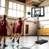 Goplus Portable Basketball Hoop Goal System, 4.25FT-10FT Height Adjustable, 44 Inch Shatterproof Backboard, 18" Basket Rim, Wheels, Fillable Base. Basketball Stand for Adults Indoor Outdoor view 2