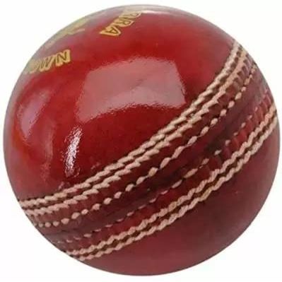 Shopping24Mart GJSHOP Pure Leather Water Proof Hard Cricket Ball Practice Tournament Cricket Leather Ball (Pack of 1)