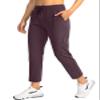 Soothfeel Women's Pants with 4 Pockets High Waisted Golf Pants Wine view 1