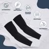 KUHNMARVIN Women Compression Arm Sleeves for men to Cover Arms Tattoo Cover-Up Volleyball Sleeve Softball Pickleball (5 Pairs Black) view 3