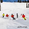 Zipline Lollipop 14.0 Graphite Carbon Composite Ski Poles Lightweight, Durable, All-Mountain Ergonomic Grip, Vibration Dampening (Obsidian, 46" in./117 cm) view 4