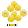 Aolowewin 8-Pack Spike Replacement Balls with Pump, Rubber Water Polo Balls view 1