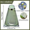 HIRNER Fashion Portable Dressing Room Pop Up Privacy Shower Tent Spacious Changing Room for Camping Hiking Beach Toilet Shower Bathroom Modern view 2
