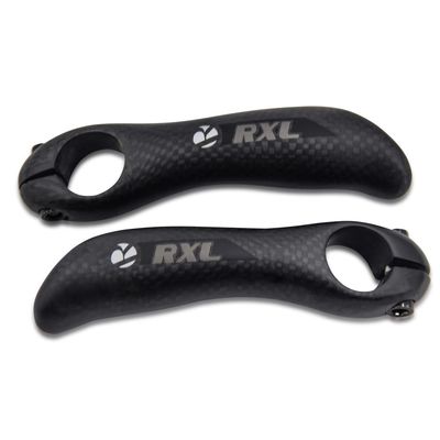 RXL SL Carbon Fiber Bike Bar Ends for Mountain Bike Handlebar mtb Bar Ends