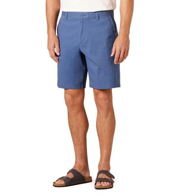 Amazon Essentials Men's Classic-Fit 9" Comfort Stretch Chino Shorts, Dark Blue, 40