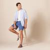 Amazon Essentials Men's Classic-Fit 9" Comfort Stretch Chino Shorts, Dark Blue, 40 view 4