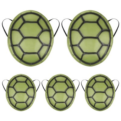 Cabilock Shell Costume for Kids Eva Turtle Shell Prop 6.75X5.37 Inch Cosplay Accessory for Halloween Party Dress up and Carnival