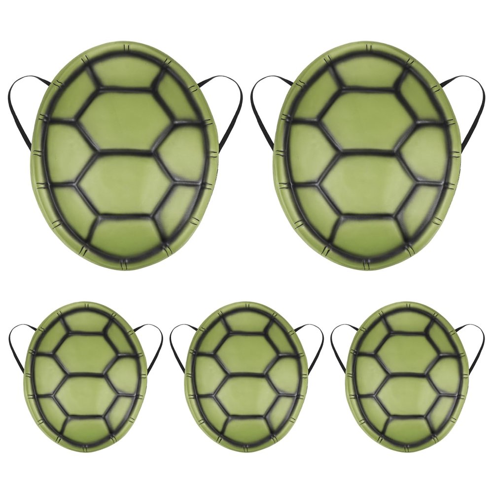 Cabilock Shell Costume for Kids Eva Turtle Shell Prop 6.75X5.37 Inch Cosplay Accessory for Halloween Party Dress up and Carnival
