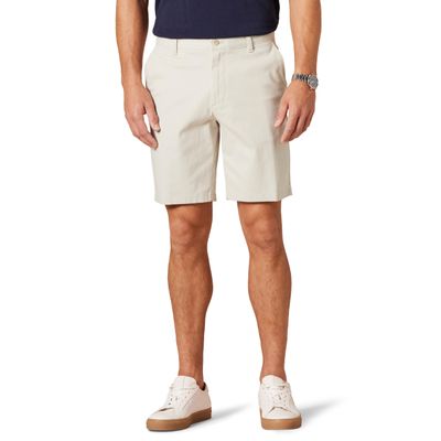 Amazon Essentials Men's Slim-Fit 9" Stretch Chino Shorts, Stone, 40