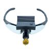 EUSONYSU 5W LED Headlight for Brightness Adjustable Binocular Magnifier Spotlight Loupes with Glasses Clip Yellow Filter view 2