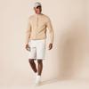 Amazon Essentials Men's Slim-Fit 11" Flat-Front Comfort Stretch Chino Shorts, Stone, 38 view 4