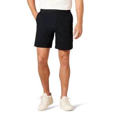 Amazon Essentials Men's Classic-Fit 7" Comfort Stretch Chino Shorts, Black, 31