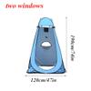 HIRNER Fashion Portable Dressing Room Pop Up Privacy Shower Tent Fitting Room Mobile Simple Outdoor Sun Shelter Camp Toilet Changing Dressing Room Modern view 2
