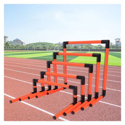 YXXSDP Sports Stadium Speed Agility Hurdles, Set of 5 Portable Foldable Track and Field Speed Training Equipment, Multi-Sports Athletic Gear for Soccer Football (Color : Red)