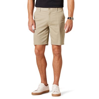 Amazon Essentials Men's Slim-Fit 9" Stretch Chino Shorts, Tan, 34