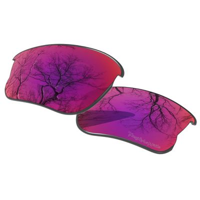 ToughAsNails Replacement Lenses for Oakley Half Jacket 2.0 XL Sunglasses - HyperVision Plus Midnight Chrome - Polarized Ultra