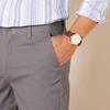 Amazon Essentials Men's Slim-Fit 9" Stretch Chino Shorts, Charcoal, 36 view 4