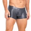 Agoky Men's Underwear Ice Silk Boxer Breathable Seamless Transparent Briefs Smooth Underpants Dark Grey Medium view 3