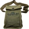 War Equine Militaria U.S Army WWII Grease Gun or Thompson Magazine Canvas Carry Case Pouch- OD Green view 4