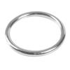 Multi Purpose O Hoop Welded Stainless Steel Rings, 304 Stainless Steel Hoop, 304 Stainless Steel Boat Marine Welded Hoop O Round Hoop Polished Circle(Wire Diameter 6mm* Inner Diameter 50mm) view 2