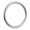 Multi Purpose O Hoop Welded Stainless Steel Rings, 304 Stainless Steel Hoop, 304 Stainless Steel Boat Marine Welded Hoop O Round Hoop Polished Circle(Wire Diameter 6mm* Inner Diameter 50mm) view 3