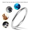 Multi Purpose O Hoop Welded Stainless Steel Rings, 304 Stainless Steel Hoop, 304 Stainless Steel Boat Marine Welded Hoop O Round Hoop Polished Circle(Wire Diameter 6mm* Inner Diameter 50mm) view 4