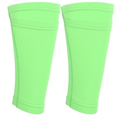 Pilipane Soccer Shin Guard Socks, 1 Pair Breathable Soccer Shin Guard Sleeves, Double Layer Shin Pads Holder with Pocket for Football Shin Pads, for Kicking Balls, Running, Cycling(M)