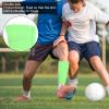 Pilipane Soccer Shin Guard Socks, 1 Pair Breathable Soccer Shin Guard Sleeves, Double Layer Shin Pads Holder with Pocket for Football Shin Pads, for Kicking Balls, Running, Cycling(M) view 2
