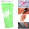 Pilipane Soccer Shin Guard Socks, 1 Pair Breathable Soccer Shin Guard Sleeves, Double Layer Shin Pads Holder with Pocket for Football Shin Pads, for Kicking Balls, Running, Cycling(M) view 3