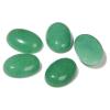 10Pcs/Lot Natural Stone Cabochon Beads Agates Oval Cabochon Stone Bead DIY Rings Handmade Gifts,24.Green Aventurine,18x25mm view 1