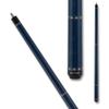 Action VAL33 Value Series Pool Cue - 58" Cue - Hard Maple Shaft with 13mm Boar Skin Tip - Blue and Black with White, Grey and Red Diamond Rings, 18oz view 2