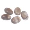 10Pcs/Lot Natural Stone Cabochon Beads Agates Oval Cabochon Stone Bead DIY Rings Handmade Gifts,6.Grey Agates,8x10mm