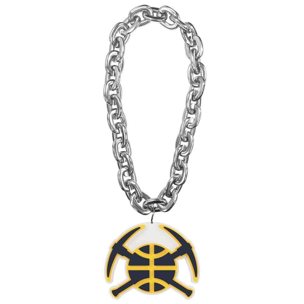 Aminco Denver Nuggets NBA Fan Chain, Silver