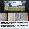 SPECTRUM GOLF SIMULATORS- Golf Impact Screen Poly Blend for Golf Simulator-RAW Material-US Made-Fits Most Golf Cages (168 x 120) view 3