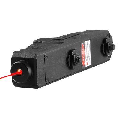 ZBULAR Red Laser (Class IIIA Laser Output is <5mW), 1 Mile Range with Strobe Function Type-C Rechargeable Compatible with M-Lok Rail