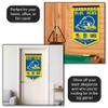 College Flags & Banners Co. Delaware Blue Hens Heritage History Banner Pennant view 3