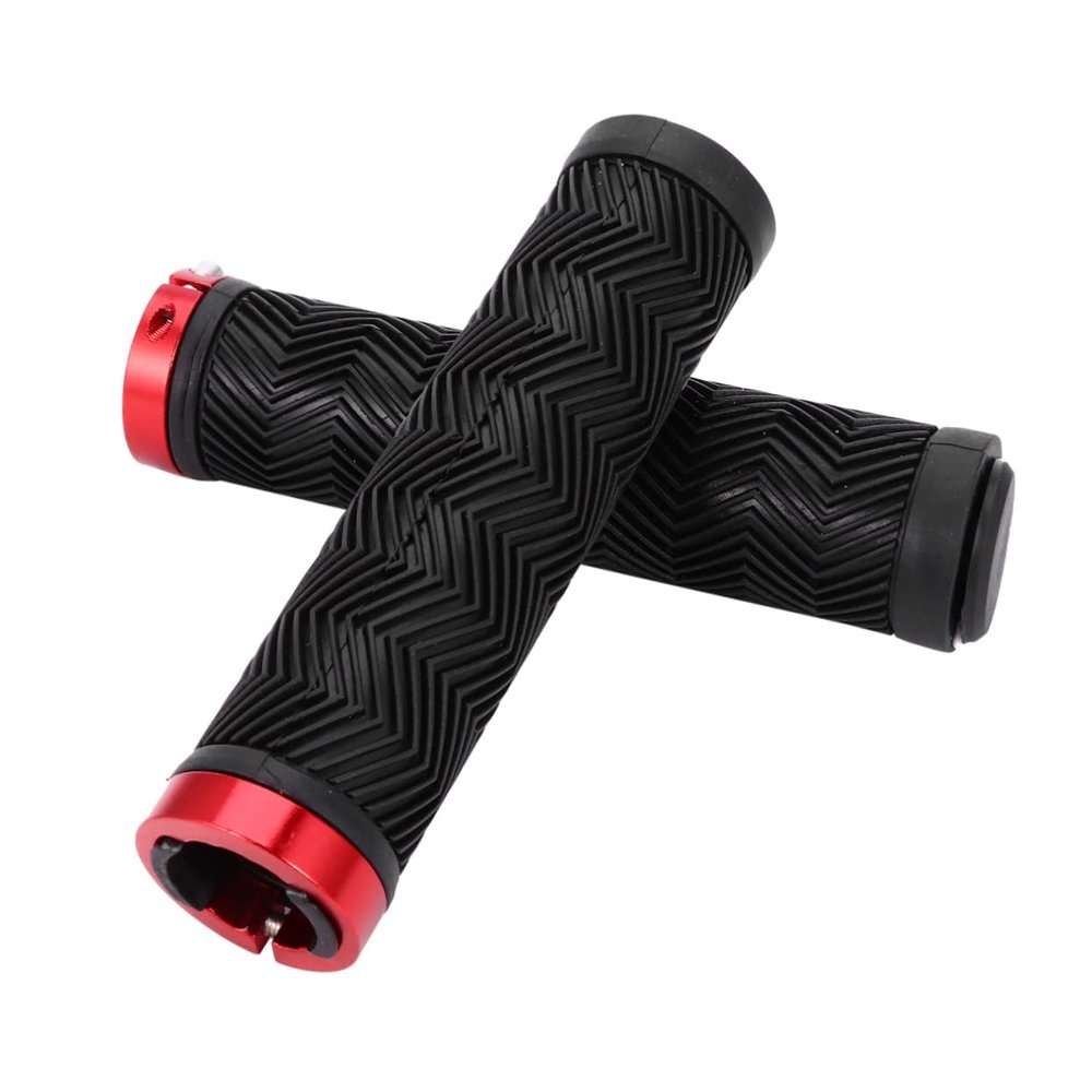 1pair Lockable Bike Handlebar Grips Non- Covers for Mountain and Road and Replacement for Old Handlebars