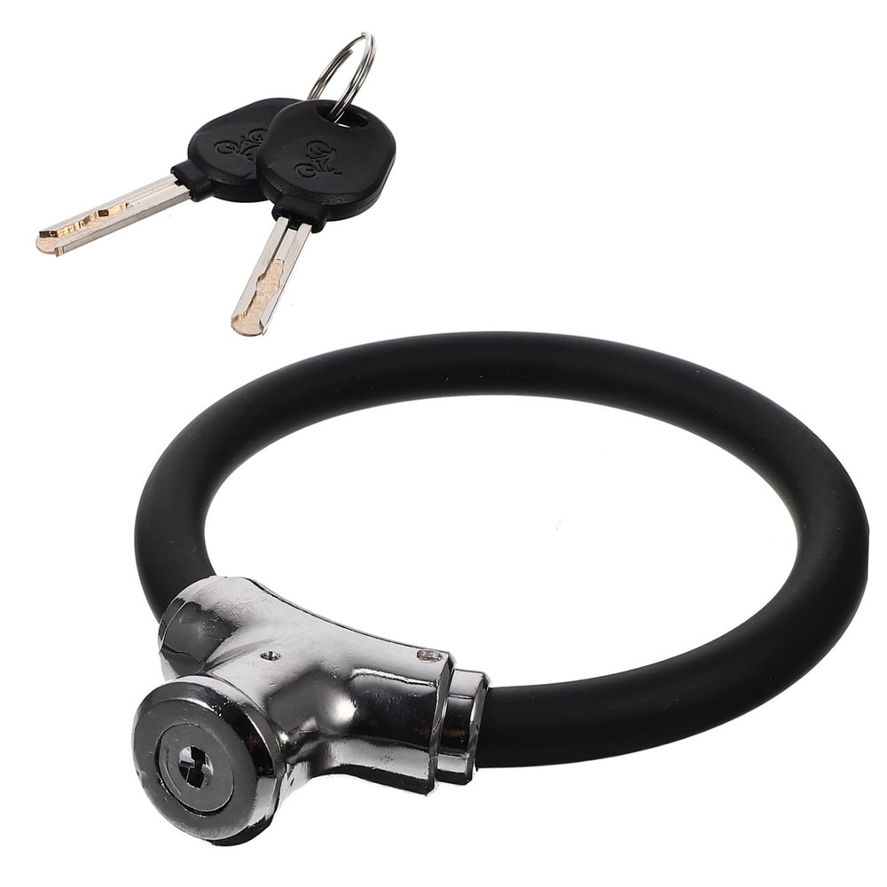 BESPORTBLE 1set Portable Bike Chain Lock -Theft Security Lock for and Electric Compact Design for Easy Carrying Suitable for Mountain and Road Use