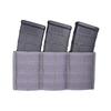 Esstac Triple Midlength 5.56 M4 KYWI Mag Pouch (Wolf Grey, Attachment Method: 6X Malice Clips) view 4